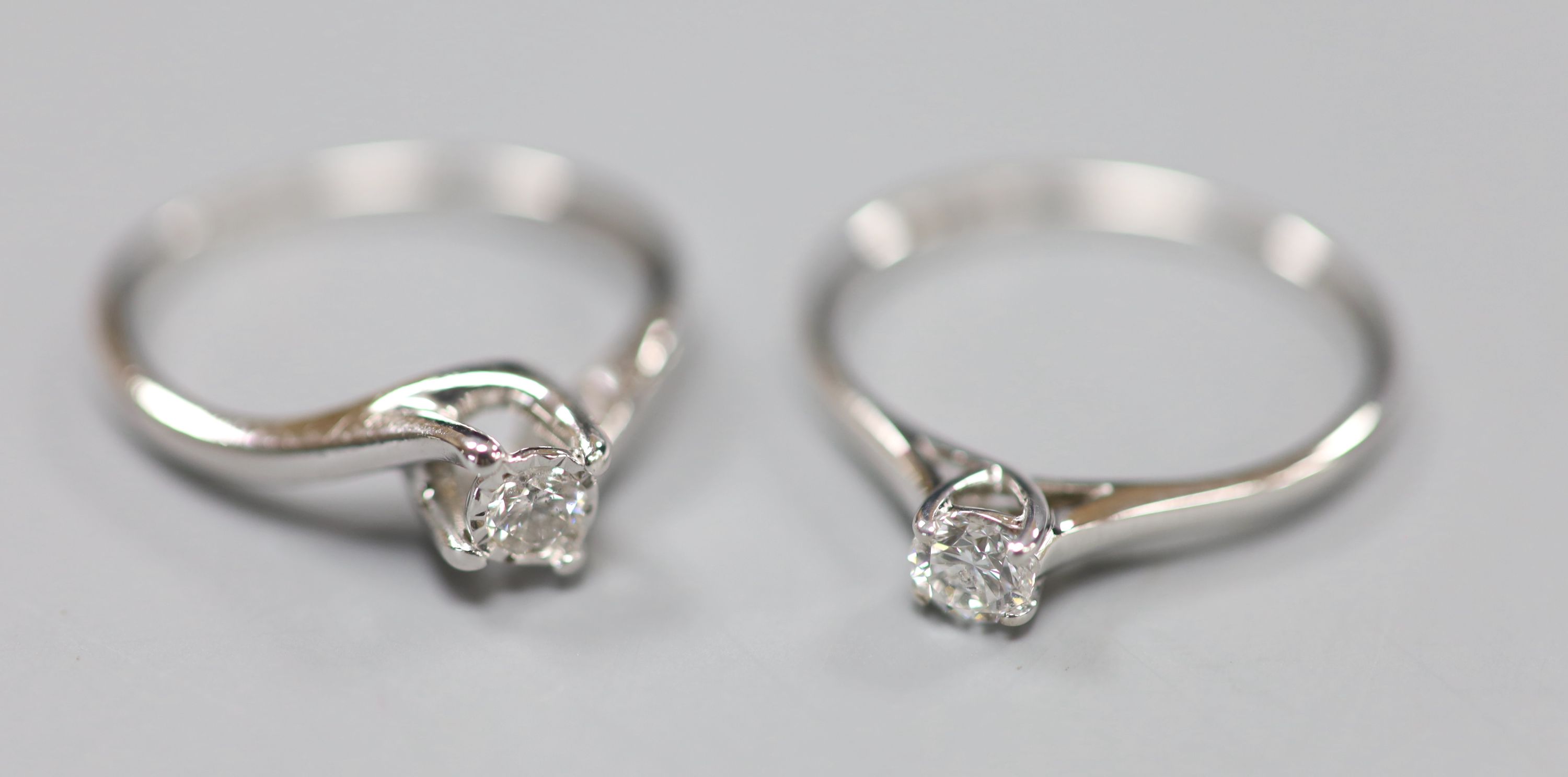 2 x 9k and diamond rings.